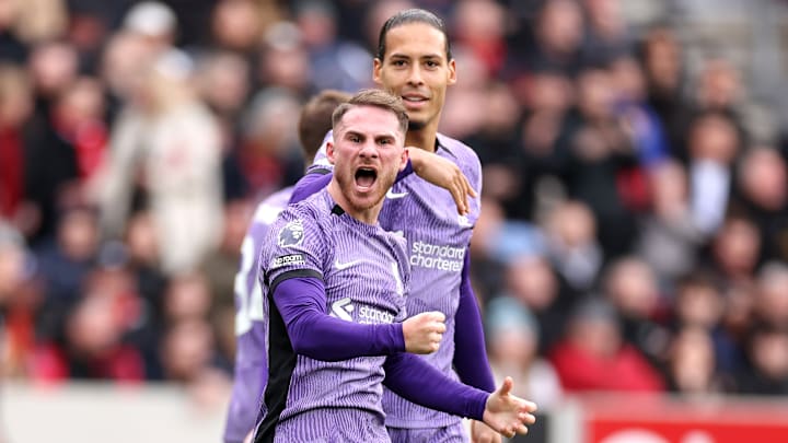 Mac Allister doubled Liverpool's advantage Mac Allister doubled Liverpool's advantage