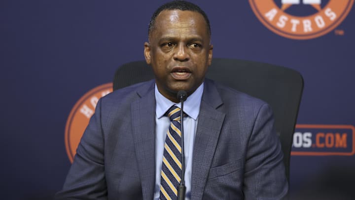 Houston Astros general manager Dana Brown.