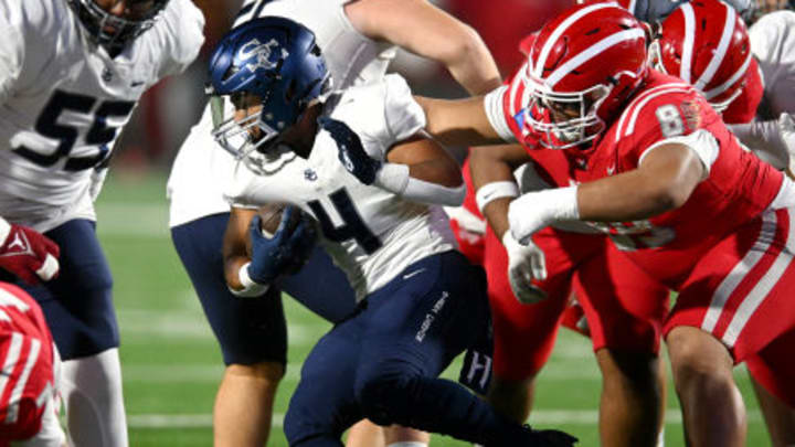 Sierra Canyon's Dane Dunn (4) rushed for more than 3,000 yards in his varsity career. Sierra Canyon's Dane Dunn (4) rushed for more than 3,000 yards in his varsity career.