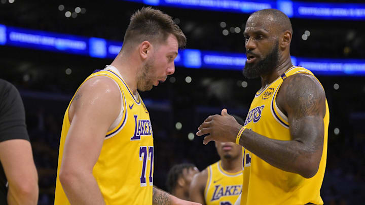 The Lakers now feature LeBron James and Luka Doncic
