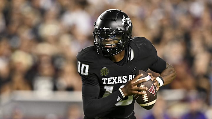 Texas A&M quarterback Marcel Reed against the LSU Tigers. Texas A&M quarterback Marcel Reed against the LSU Tigers.