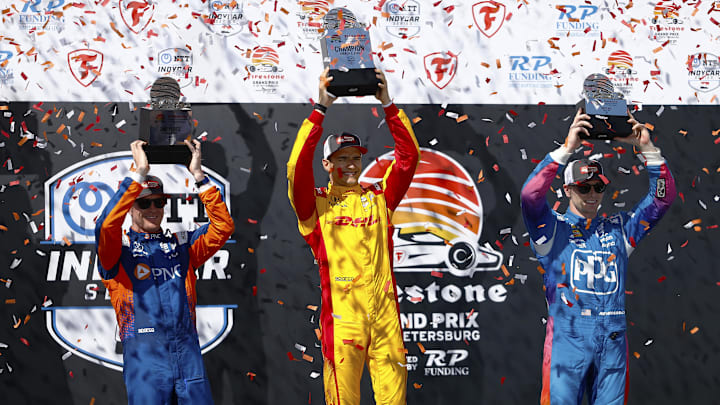 Scott Dixon, Alex Palou, Josef Newgarden, St. Petersburg, IndyCar