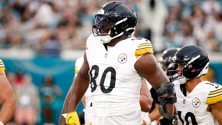 Pittsburgh Steelers tight end Darnell Washington