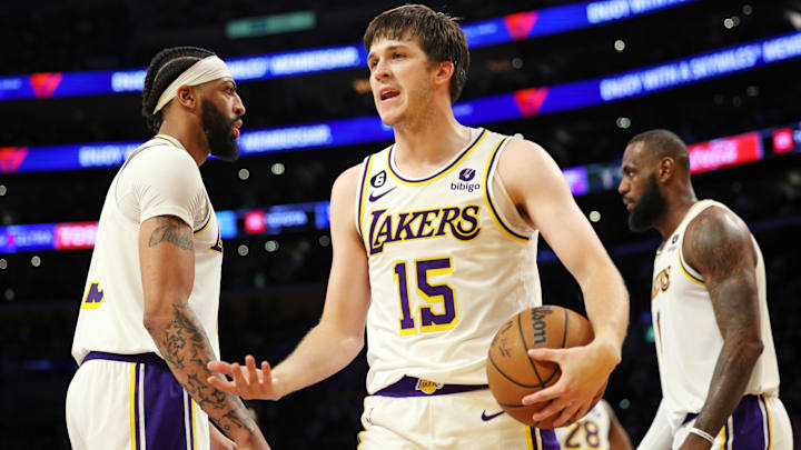 Austin Reaves destacó en la pasada postemporada con los Lakers 