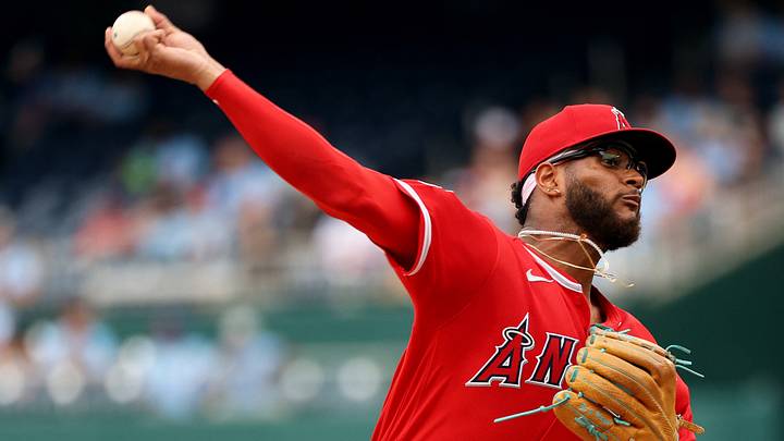 Sep 12, 2026; Washington, District of Columbia, USA; Los Angeles Angels pitcher Walbert Urena (57) throws during the first inning against the Washington Nationals at Nationals Park. Mandatory Credit: Daniel Kucin Jr.-Imagn Images Sep 12, 2026; Washington, District of Columbia, USA; Los Angeles Angels pitcher Walbert Urena (57) throws during the first inning against the Washington Nationals at Nationals Park. Mandatory Credit: Daniel Kucin Jr.-Imagn Images