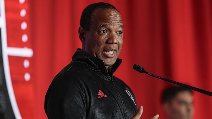 NC State basketball head coach Kevin Keatts NC State basketball head coach Kevin Keatts