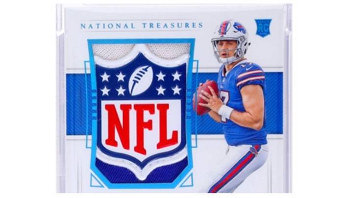 One-of-one Josh Allen NFL Shield rookie card One-of-one Josh Allen NFL Shield rookie card