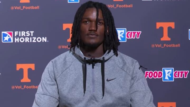 Caleb Herring talking to reporters. Caleb Herring talking to reporters.