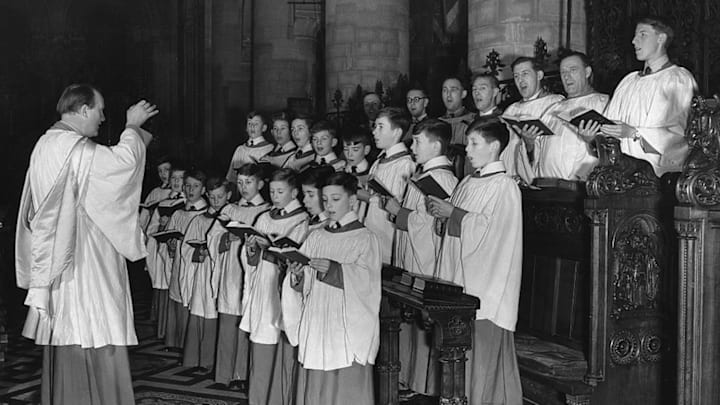 Protestors or carol singers? The answer's not so simple.