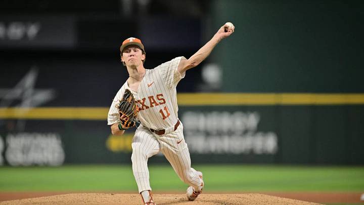 Former Texas pitcher Kade Bing Former Texas pitcher Kade Bing