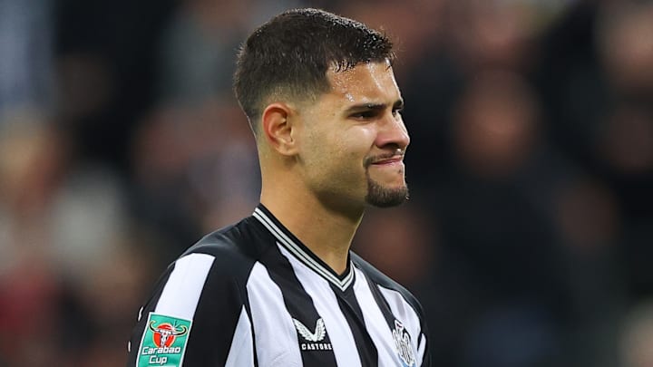 Bruno Guimaraes a mis un mauvais coup.