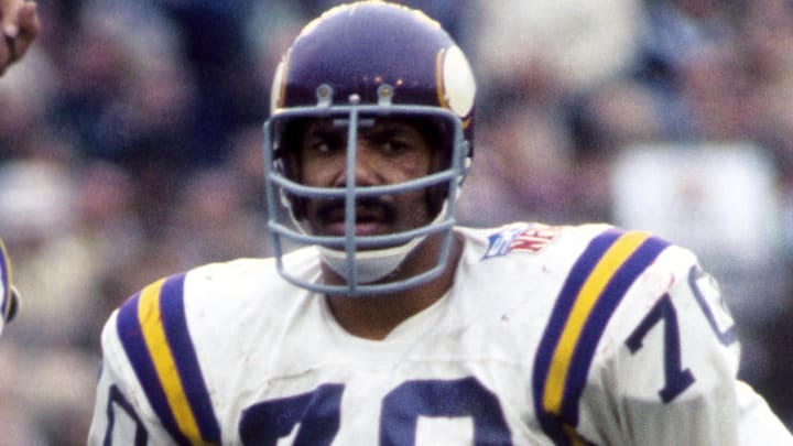 Former Minnesota Vikings DE Jim Marshall
