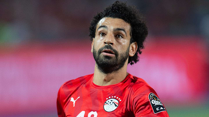 Mohamed Salah entre en piste.