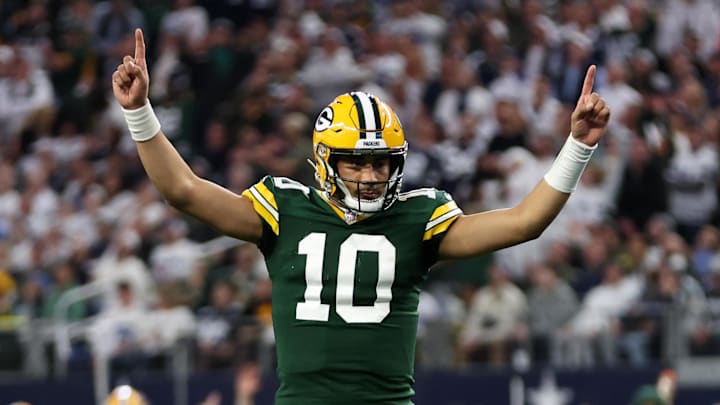 Green Bay Packers quarterback Jordan Love. Green Bay Packers quarterback Jordan Love.