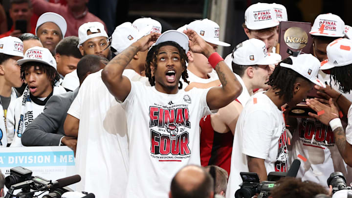 NC State basketball guard Kam Woods NC State basketball guard Kam Woods