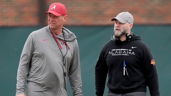 Head coach Kalen DeBoer and Offensive Coordinator Ryan Grubb