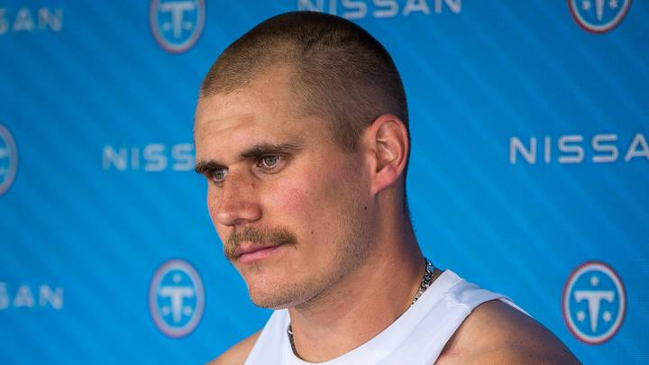 Tennessee Titans linebacker Cody Barton Tennessee Titans linebacker Cody Barton