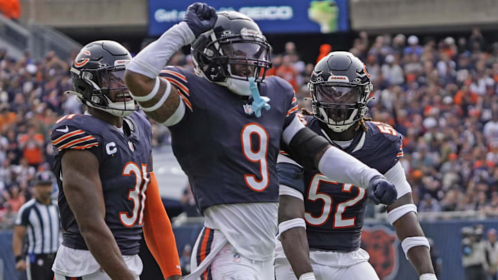 Jaquan Brisker and a much cleaner salary cap situation were the rewards reaped by trading Khalil Mack in 2022.