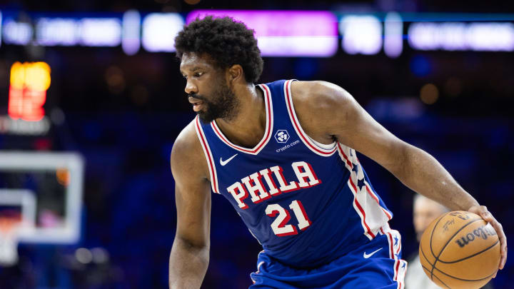 Philadelphia 76ers center Joel Embiid.