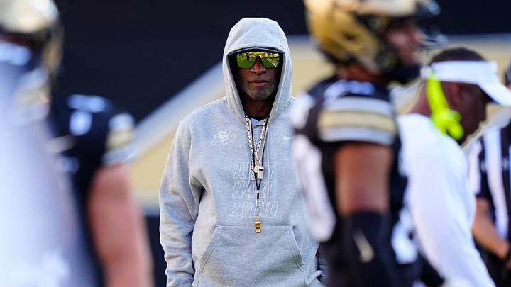 Colorado coach Deion Sanders’s team was one of the first Big 12 teams eliminated from College Football Playoff contention. Colorado coach Deion Sanders’s team was one of the first Big 12 teams eliminated from College Football Playoff contention.