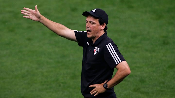 Fernando Diniz foi treinador do São Paulo entre os anos de 2020 e 2021