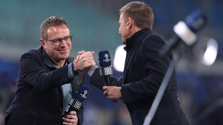 Ralf Rangnick (links) und Jesse Marsch (rechts) kennen sich gut.