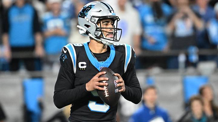 Carolina Panthers quarterback Bryce Young.