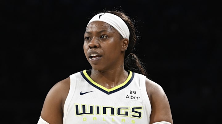 Dallas Wings guard Arike Ogunbowale. Dallas Wings guard Arike Ogunbowale.