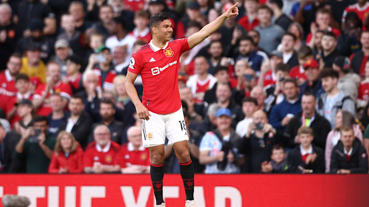 Casemiro ouvre le score face à Chelsea (1-0).