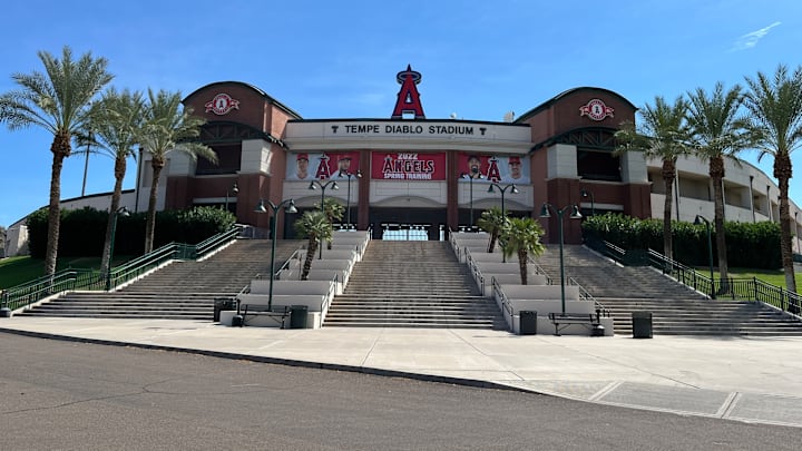 Tempe Diablo Stadium, home of the LA Angels