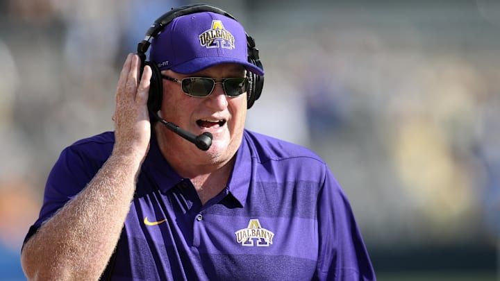 Albany Great Danes head coach Greg Gattuso