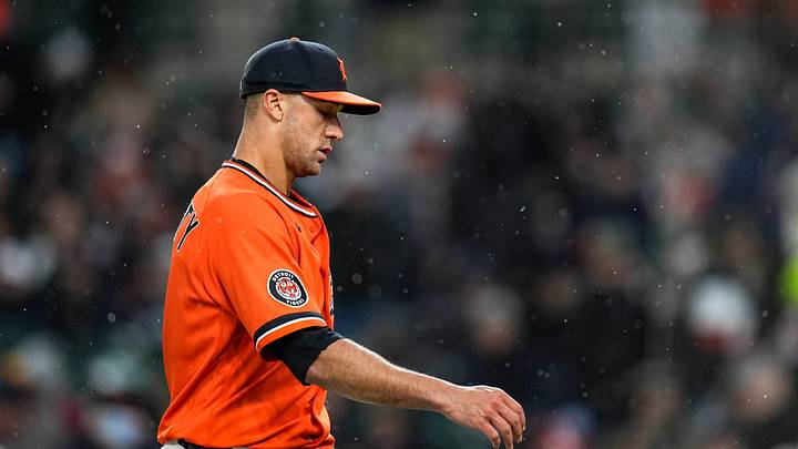 Detroit Tigers pitcher Jack Flaherty (9) Detroit Tigers pitcher Jack Flaherty (9)