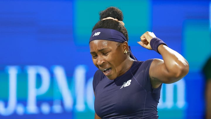 Coco Gauff lost to Elina Svitolina in the Dubai Duty Free Tennis Championships.
