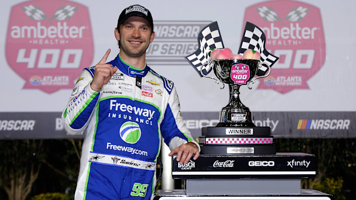Daniel Suarez, Trackhouse Racing Team, Atlanta Motor Speedway, NASCAR