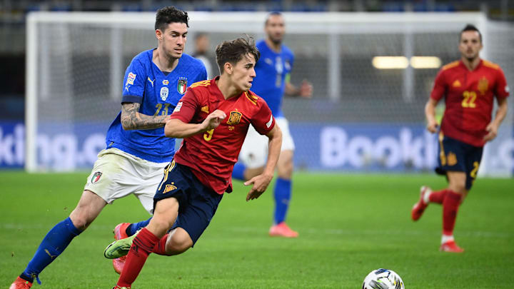 Gavi e Bastoni estão entre os jogadores mais valiosos do final four da Liga das Nações. Gavi e Bastoni estão entre os jogadores mais valiosos do final four da Liga das Nações.