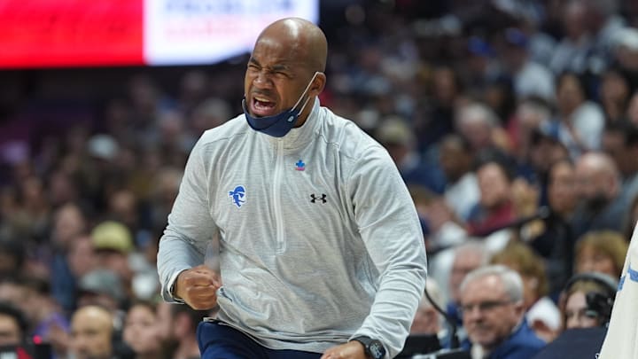 Seton Hall Pirates head coach Shaheen Holloway.