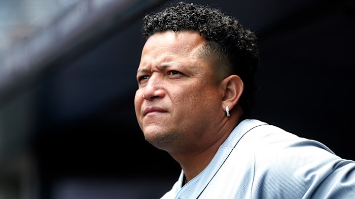 Cabrera se molestó con el umpire principal