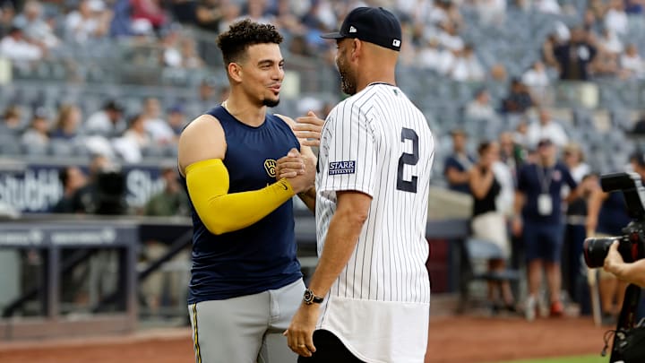 Willy Adames conoció a Derek Jeter el pasado 9 de septiembre