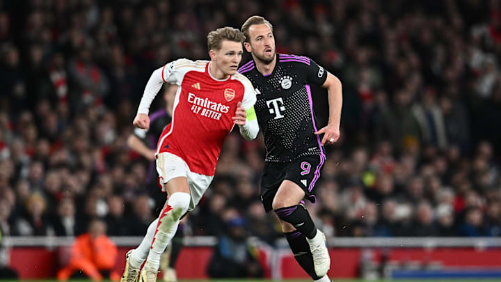 Martin Ödegaard und Harry Kane trennten sich remis Martin Ödegaard und Harry Kane trennten sich remis