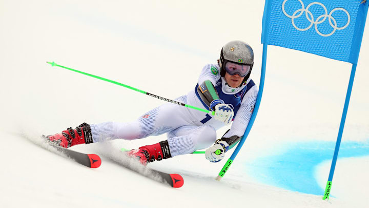 Brazil’s Lucas Pinheiro Braathen made history by winning gold in the men’s giant slalom at the 2026 Milan Cortina Olympics.