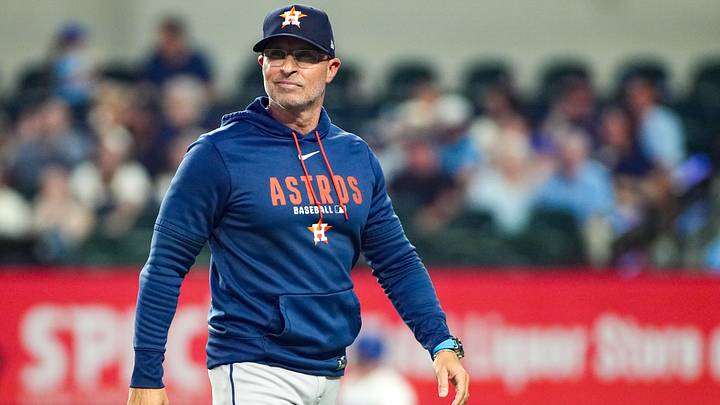 Houston Astros manager Joe Espada.