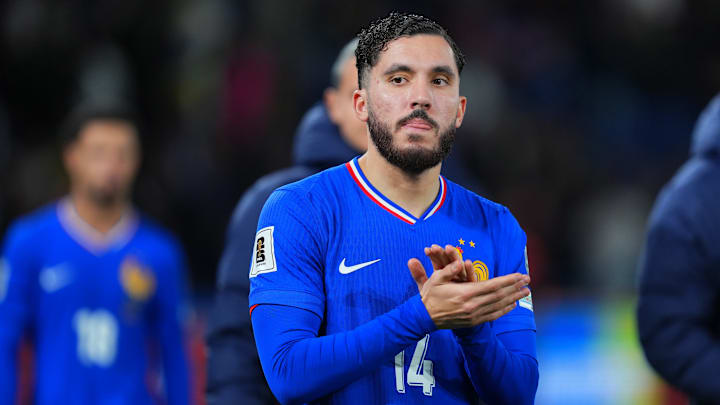 Rayan Cherki - équipe de France