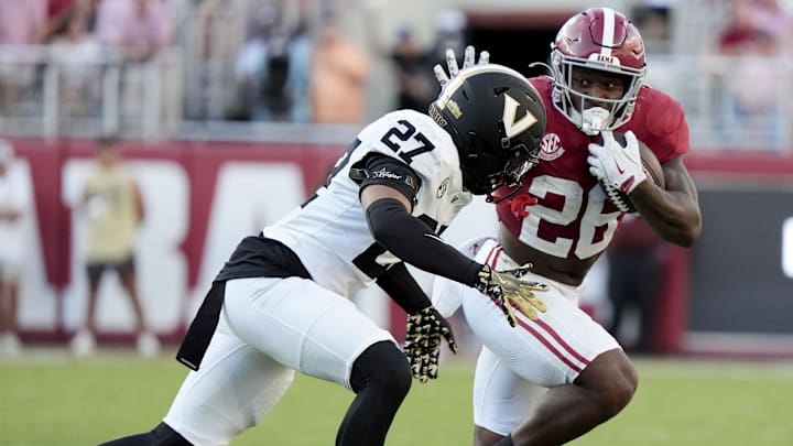 Alabama running back Jam Miller (26)