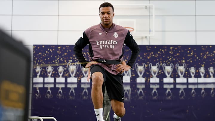Kylian Mbappé, Real Madrid Training Session