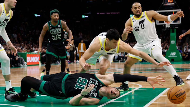 Utah Jazz v Boston Celtics