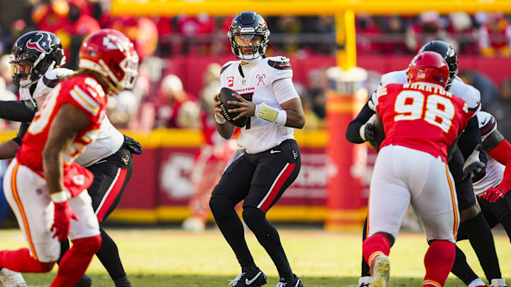 The Texans will take on the Chiefs in the Divisional Round of the AFC Playoffs.