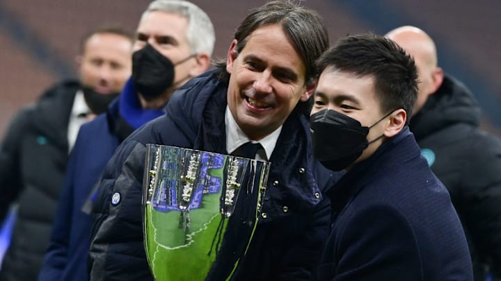 Simone Inzaghi e Steven Zhang 