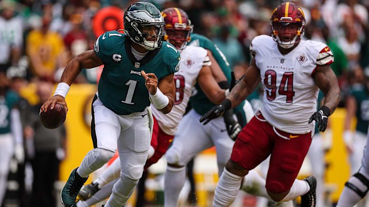 Eagles reciben la visita de los Commanders