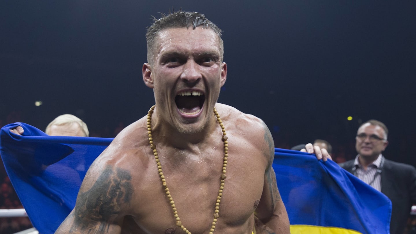 Oleksandr Usyk Credits Hard Training and 'Good Pasta' for His Success