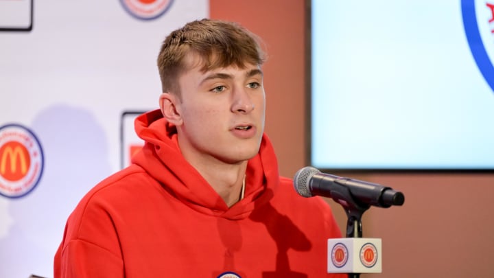 Cooper Flagg is working on a sneaker deal. Cooper Flagg is working on a sneaker deal.